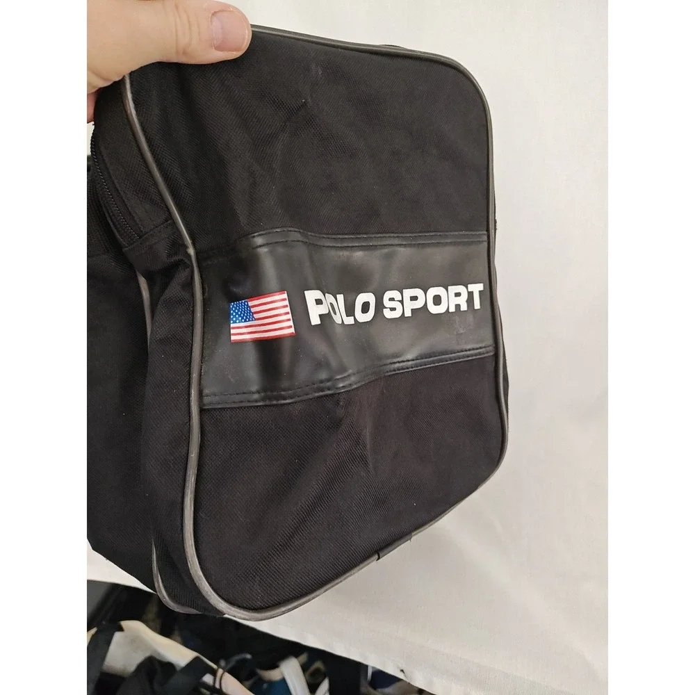 Vintage Polo Sport Ralph Lauren Duffle Bag Royal Blue Double Handles‎ Luggage